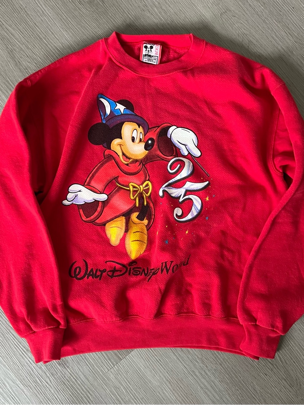 Vintage Disney 25th Anniversary Crew Neck